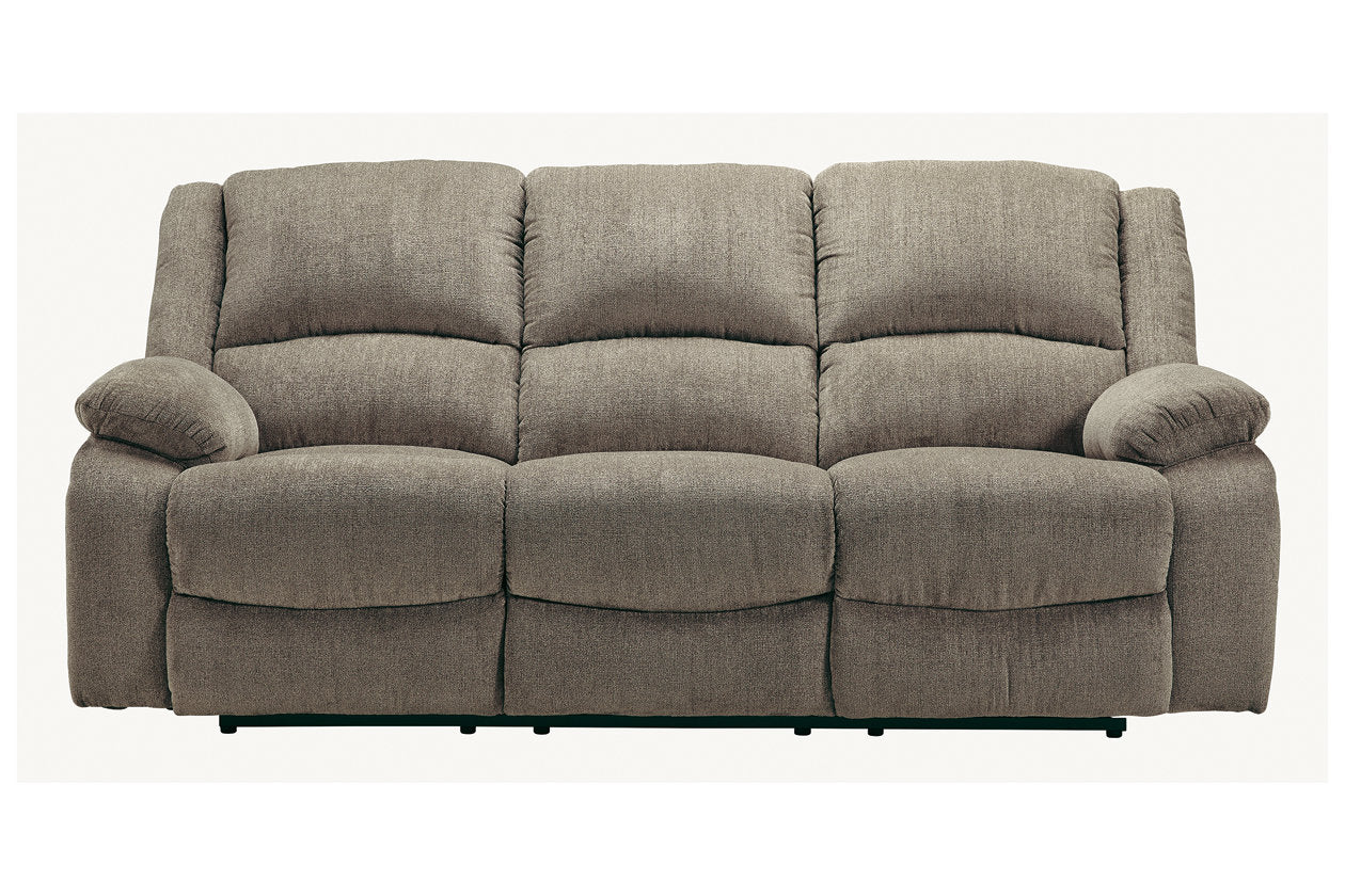 Draycoll Pewter Reclining Sofa - 7650588 - Bien Home Furniture &amp; Electronics
