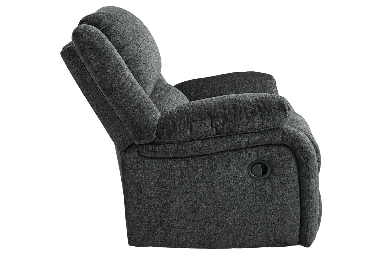 Draycoll Slate Recliner - 7650425 - Bien Home Furniture &amp; Electronics