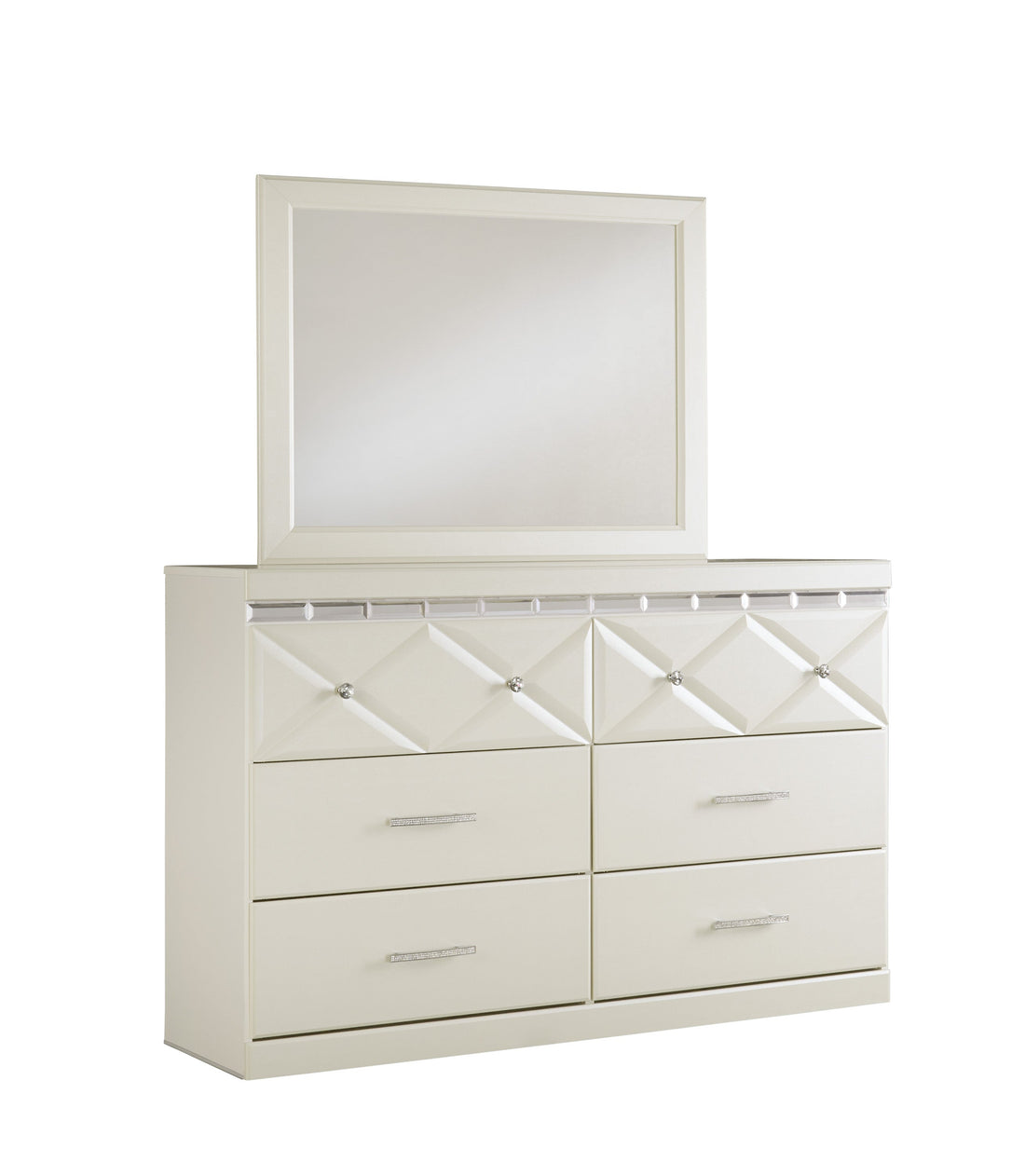 Dreamur Champagne Bedroom Mirror (Mirror Only) - B351-36 - Bien Home Furniture &amp; Electronics
