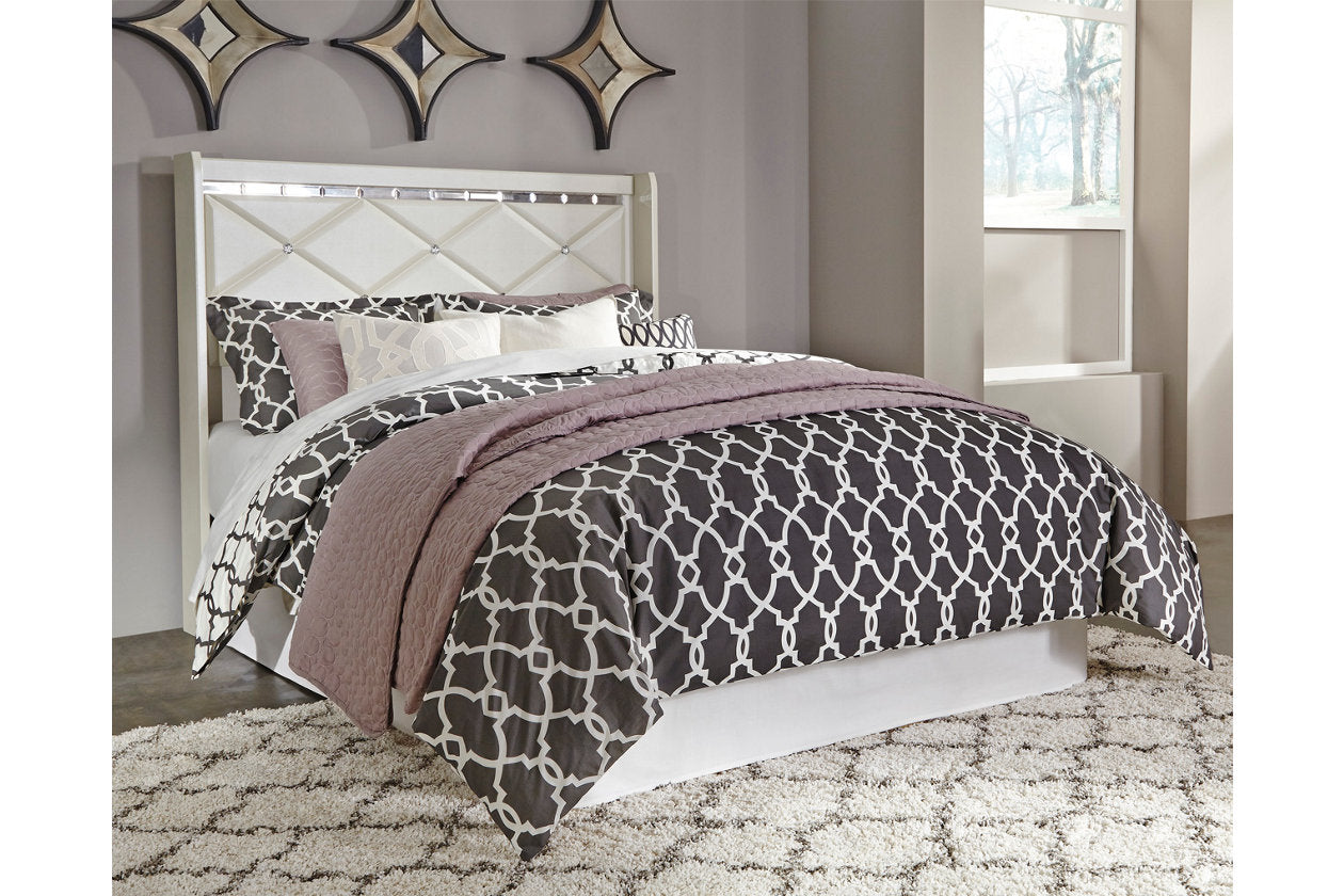Dreamur Champagne Queen Panel Headboard - B351-57 - Bien Home Furniture &amp; Electronics