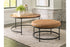 Drezmoore Light Brown/Black Nesting Coffee Table, Set of 2 - T163-22 - Bien Home Furniture & Electronics