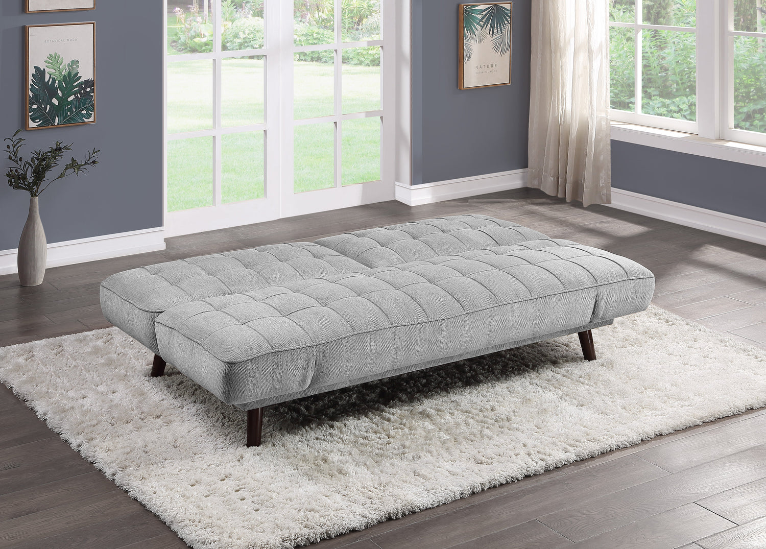 Driggs Silver Gray Elegant Lounger - 9435SV-3WD - Bien Home Furniture &amp; Electronics