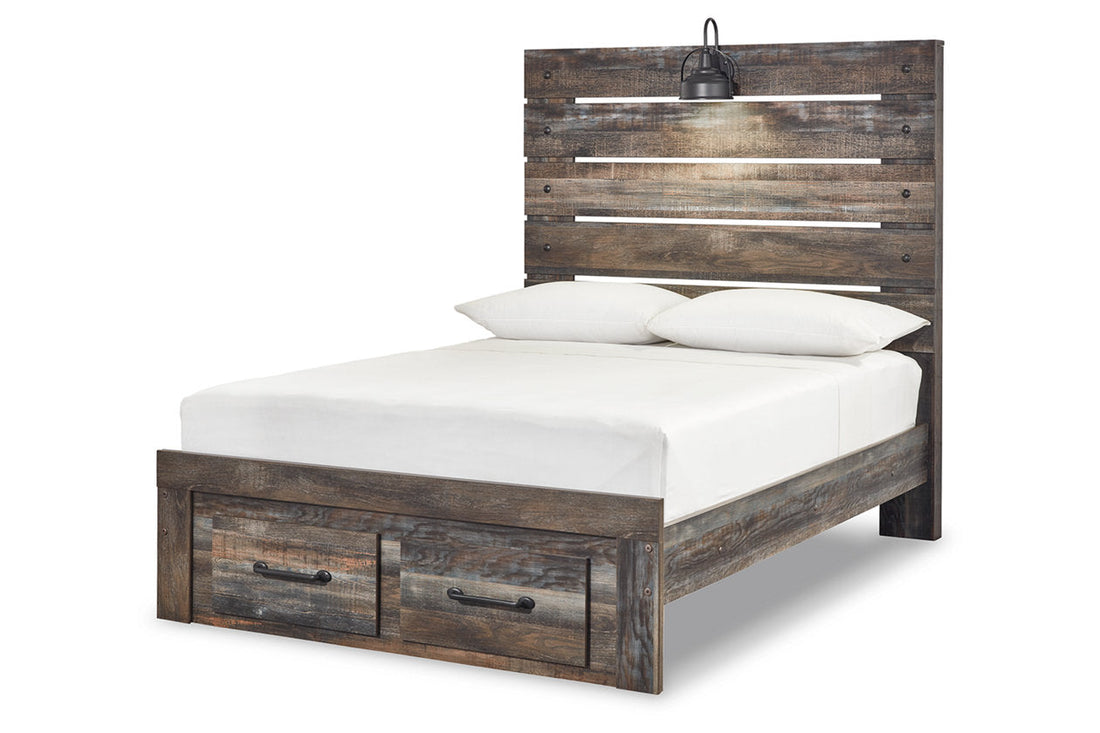Drystan Multi Full Panel Bed with 2 Storage Drawers - SET | B211-84S | B211-86 | B211-87 - Bien Home Furniture &amp; Electronics