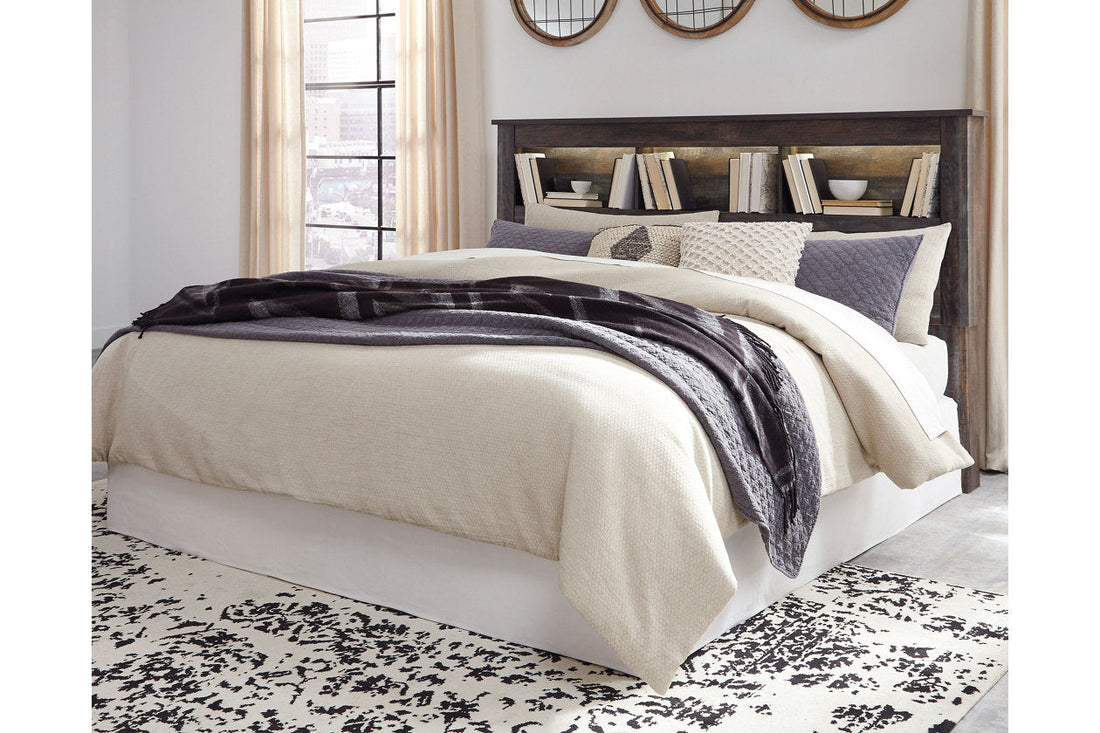 Drystan Multi King/California King Bookcase Headboard - B211-69 - Bien Home Furniture &amp; Electronics