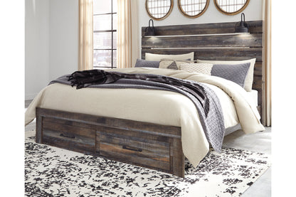 Drystan Multi King Panel Bed with Storage - SET | B211-58 | B211-97 | B211-56S - Bien Home Furniture &amp; Electronics