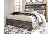 Drystan Multi King Panel Bed with Storage - SET | B211-58 | B211-97 | B211-56S - Bien Home Furniture & Electronics