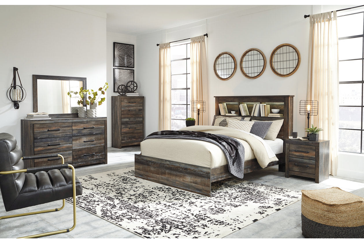 Drystan Multi Queen Bookcase Bed - SET | B211-54 | B211-96 | B211-65 - Bien Home Furniture &amp; Electronics