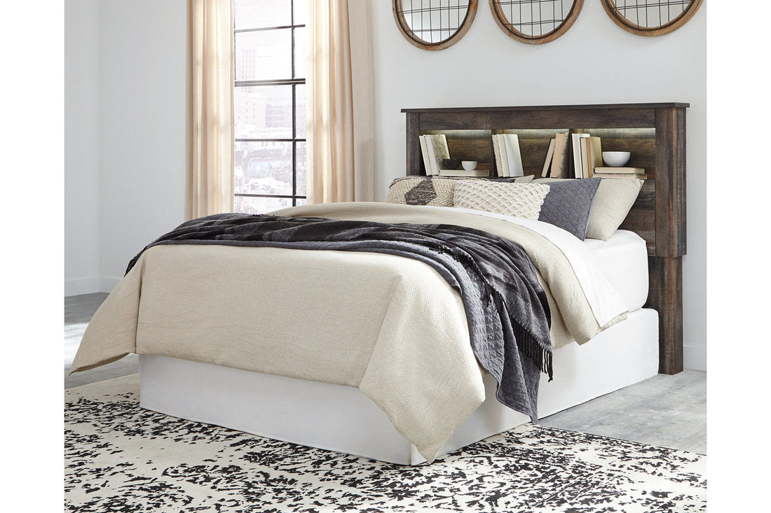 Drystan Multi Queen Bookcase Headboard - B211-65 - Bien Home Furniture &amp; Electronics