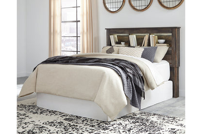Drystan Multi Queen Bookcase Headboard - B211-65 - Bien Home Furniture &amp; Electronics