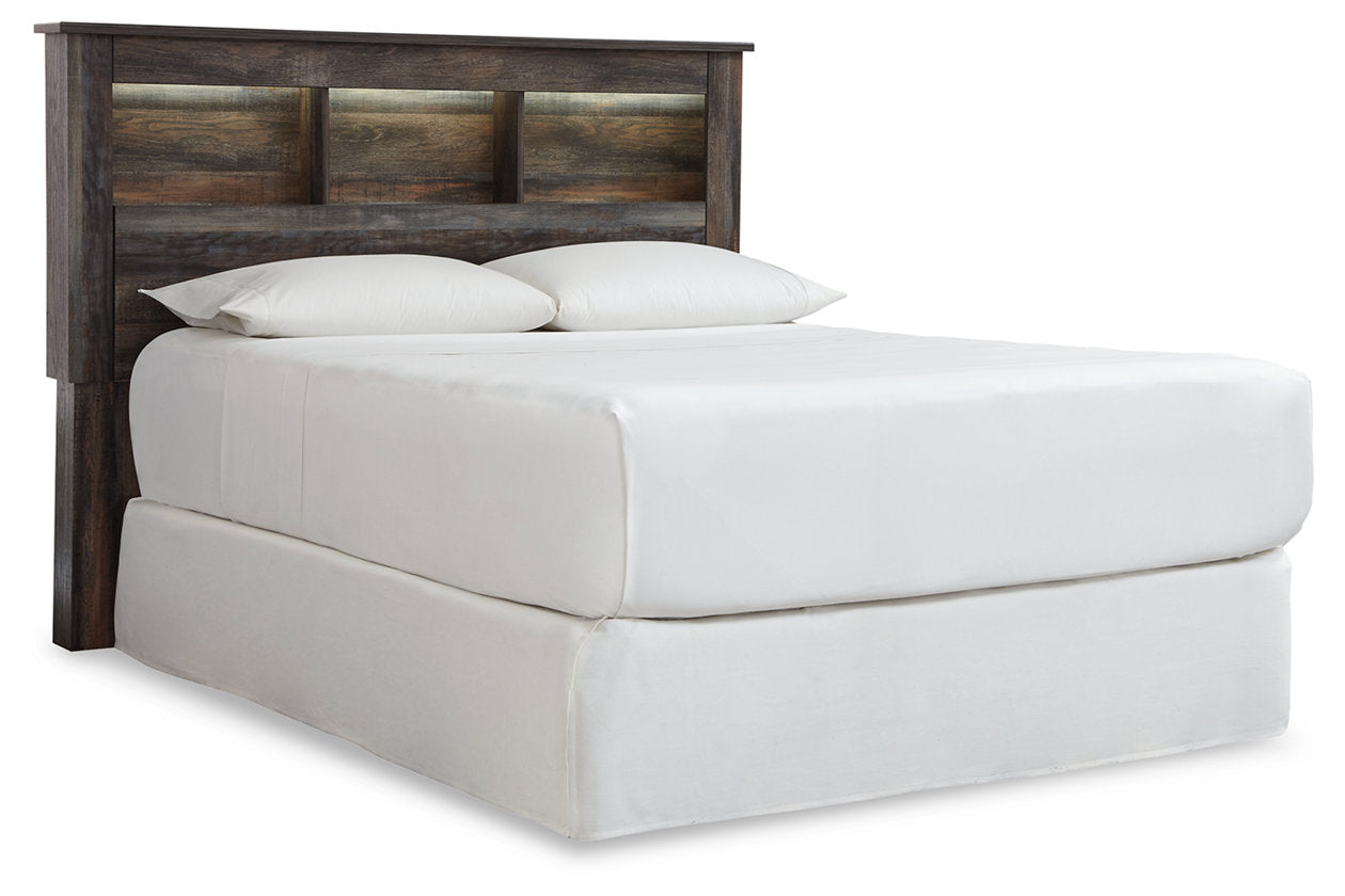 Drystan Multi Queen Bookcase Headboard - B211-65 - Bien Home Furniture &amp; Electronics