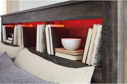 Drystan Multi Queen Bookcase Headboard - B211-65 - Bien Home Furniture &amp; Electronics