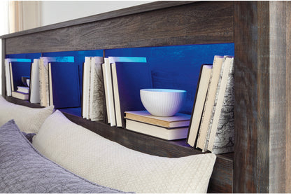Drystan Multi Queen Bookcase Headboard - B211-65 - Bien Home Furniture &amp; Electronics