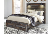 Drystan Multi Queen Panel Bed with 2 Storage Drawers - SET | B211-57 | B211-96 | B211-54S - Bien Home Furniture & Electronics