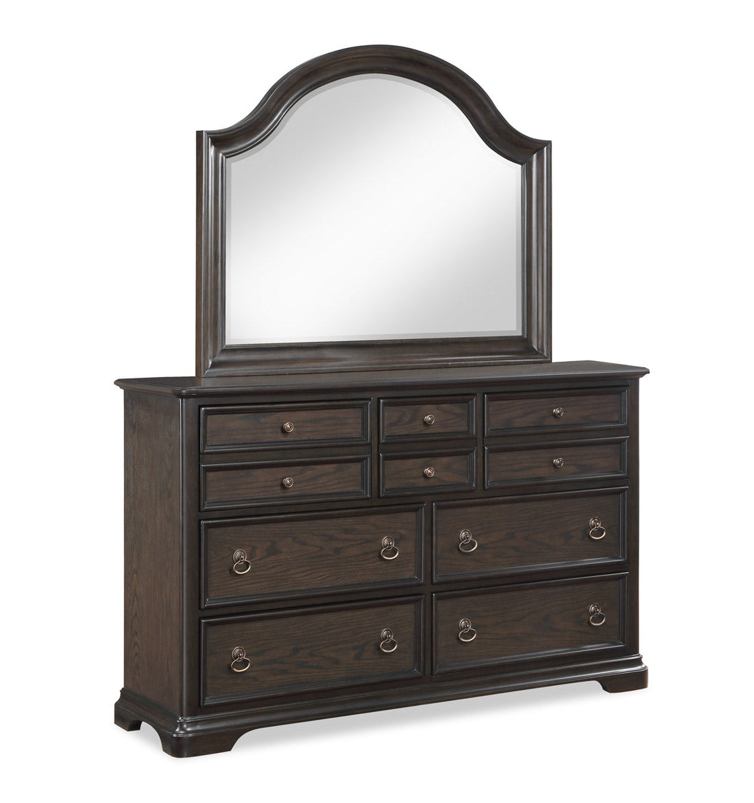 Duke Grayish Brown Dresser - B1620-1 - Bien Home Furniture &amp; Electronics