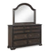 Duke Grayish Brown Dresser - B1620-1 - Bien Home Furniture & Electronics
