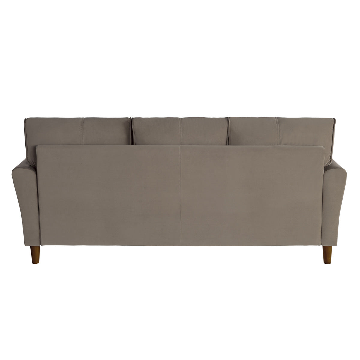 Dunleith Light Brown Velvet Sofa - 9348BRW-3 - Bien Home Furniture &amp; Electronics