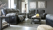 Earhart Slate Reclining Living Room Set - SET | 2910288 | 2910294 | 2910225 - Bien Home Furniture & Electronics