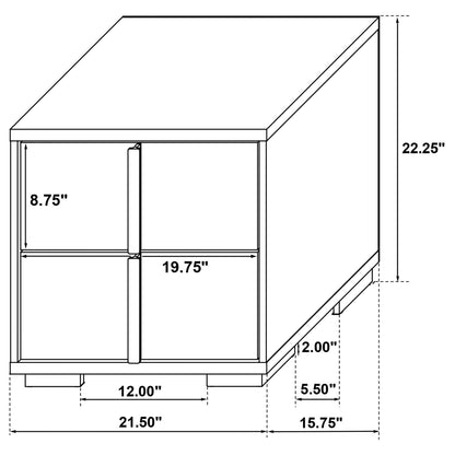 EASTERN KING BED 5 PC SET - 222831KE-S5 - Bien Home Furniture &amp; Electronics