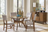 Edam Brown Round Dining Set - SET | 5492-52 | 5492S(3) - Bien Home Furniture & Electronics
