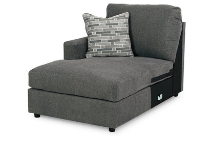Edenfield Charcoal Left-Arm Facing Corner Chaise - 2900316 - Bien Home Furniture &amp; Electronics