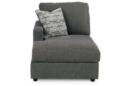 Edenfield Charcoal Left-Arm Facing Corner Chaise - 2900316 - Bien Home Furniture &amp; Electronics