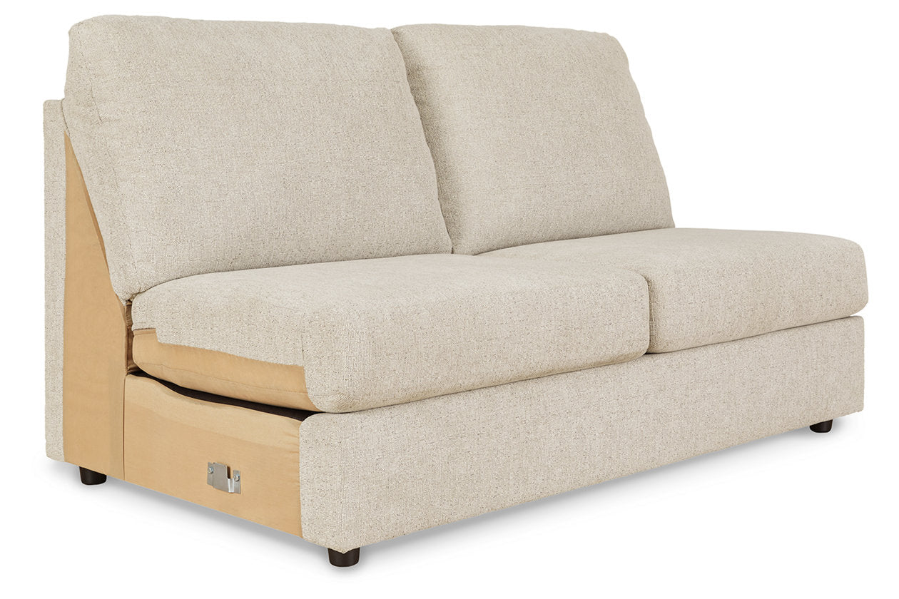Edenfield Linen Armless Loveseat - 2900434 - Bien Home Furniture &amp; Electronics