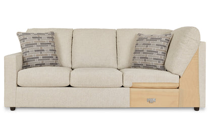 Edenfield Linen Left-Arm Facing Sofa with Corner Wedge - 2900448 - Bien Home Furniture &amp; Electronics