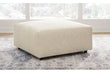 Edenfield Linen Oversized Accent Ottoman - 2900408 - Bien Home Furniture & Electronics