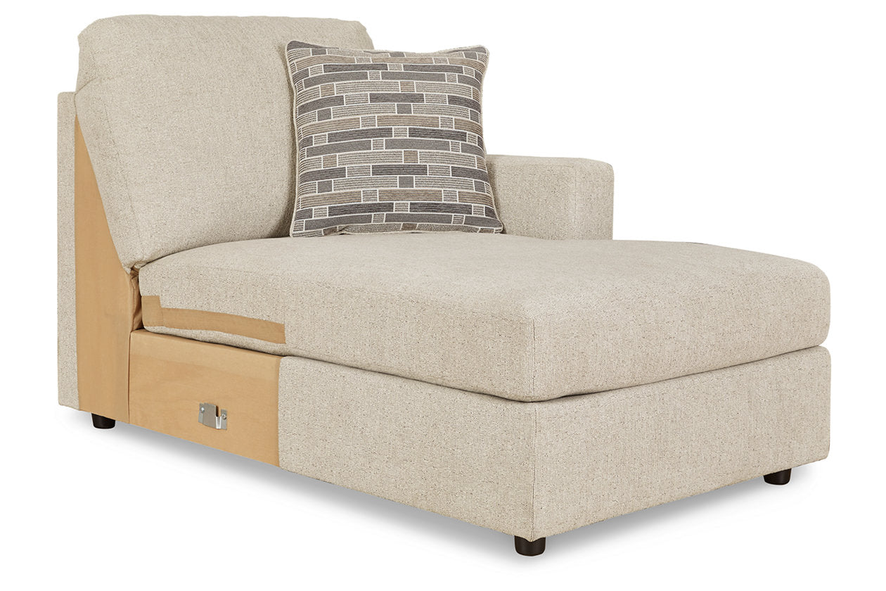 Edenfield Linen Right-Arm Facing Corner Chaise - 2900417 - Bien Home Furniture &amp; Electronics