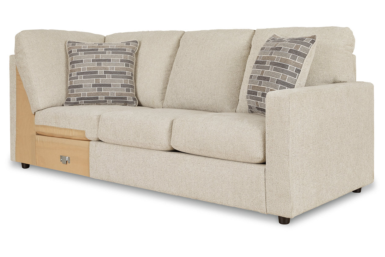 Edenfield Linen Right-Arm Facing Sofa with Corner Wedge - 2900449 - Bien Home Furniture &amp; Electronics
