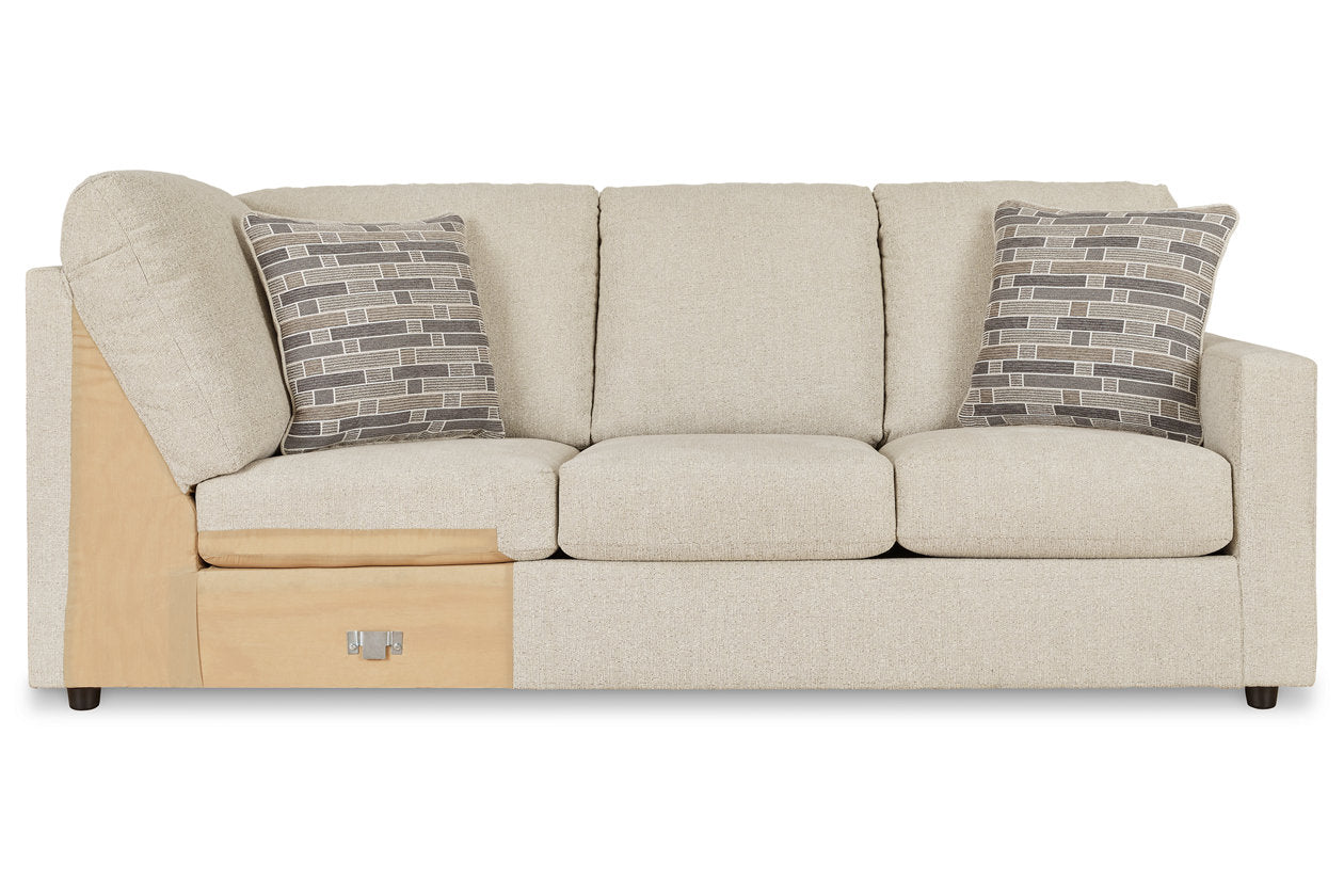 Edenfield Linen Right-Arm Facing Sofa with Corner Wedge - 2900449 - Bien Home Furniture &amp; Electronics