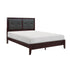 Edina Espresso Full Upholstered Panel Bed - SET | 2145F-1 | 2145F-2 | 2145F-3 - Bien Home Furniture & Electronics