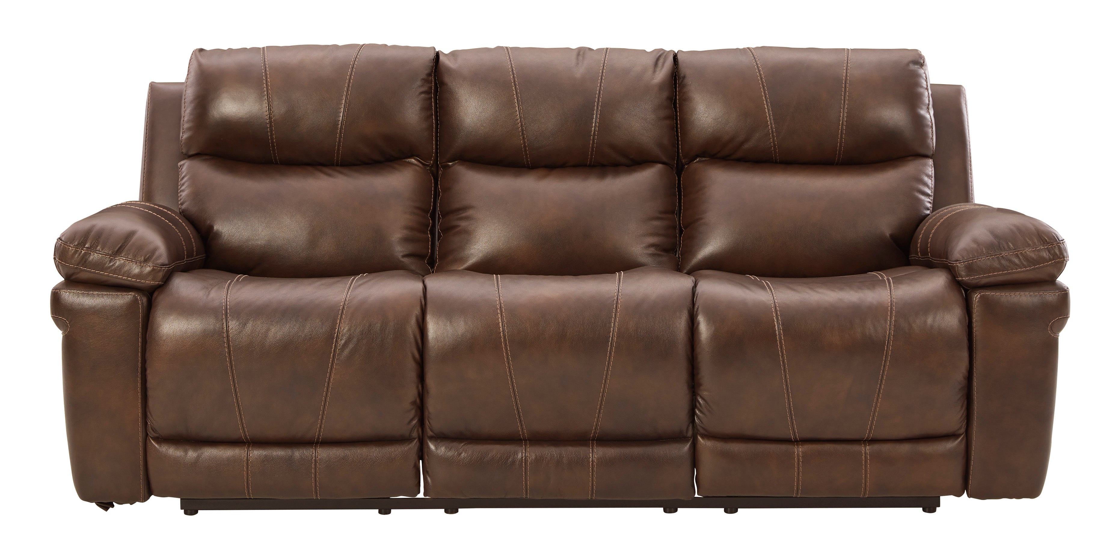 Edmar Chocolate Power Reclining Living Room Set - SET | U6480515 | U6480518 - Bien Home Furniture &amp; Electronics