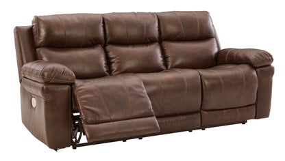 Edmar Chocolate Power Reclining Living Room Set - SET | U6480515 | U6480518 - Bien Home Furniture &amp; Electronics