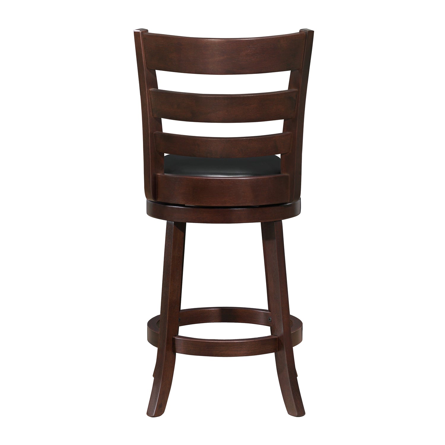 Edmond Dark Cherry Swivel Counter Height Chair - 1144E-24S - Bien Home Furniture &amp; Electronics