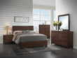 Edmonton Rustic Tobacco/Dark Bronze Panel Bedroom Set - SET | 204351Q | 204352 | 204355 - Bien Home Furniture & Electronics