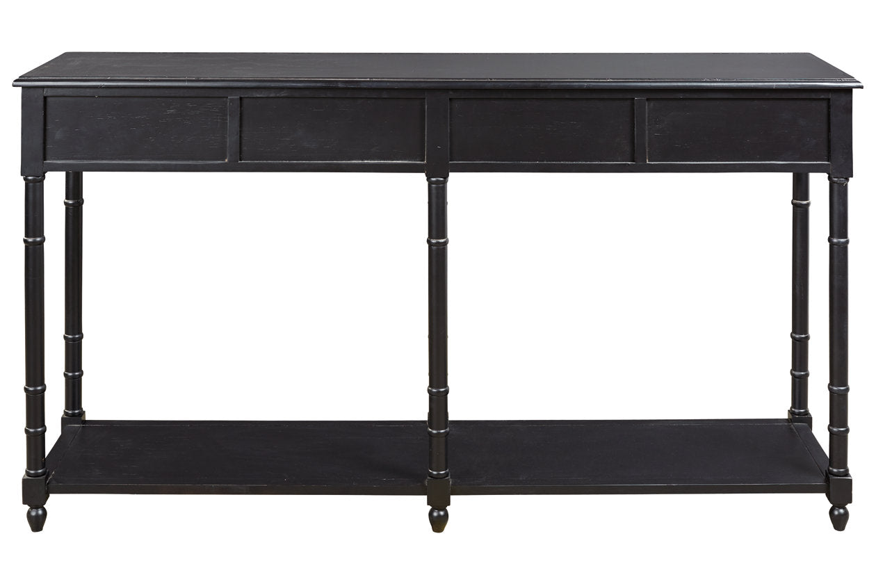 Eirdale Black Sofa/Console Table - A4000189 - Bien Home Furniture &amp; Electronics