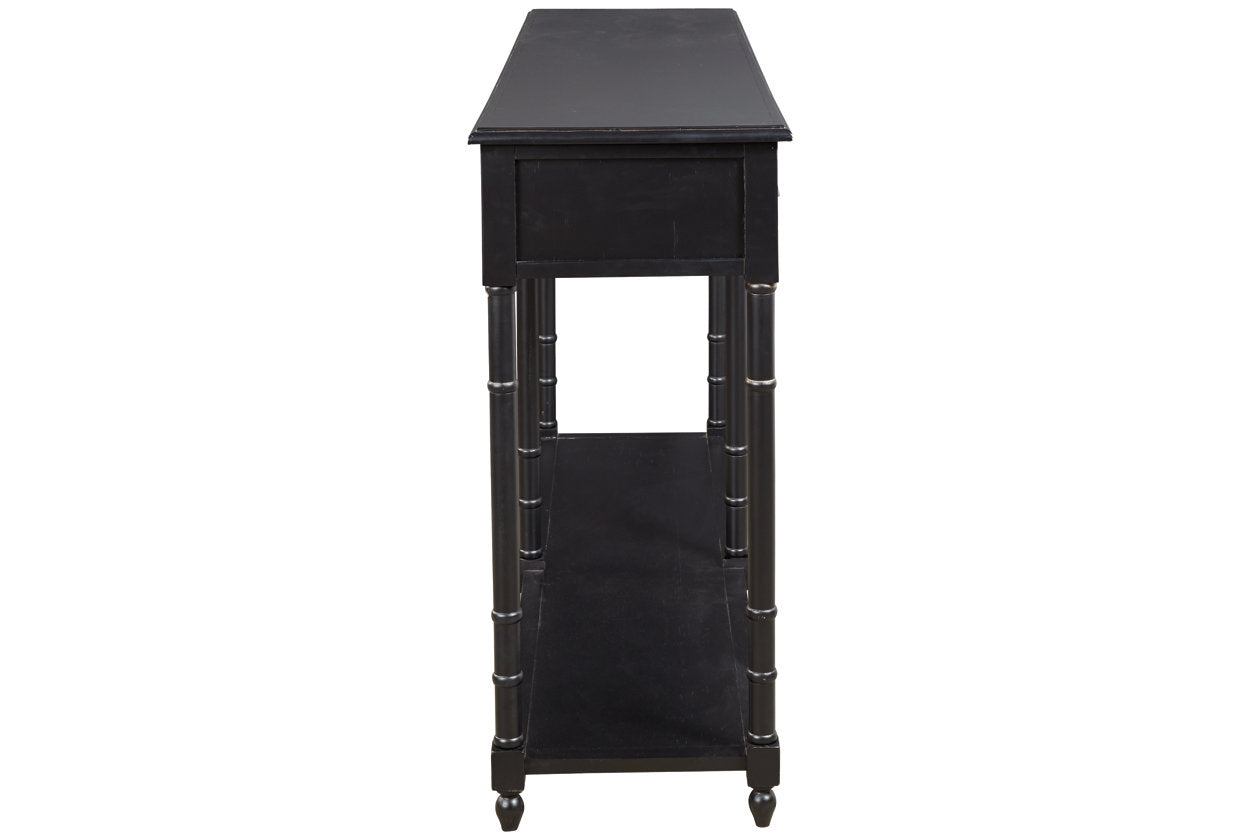 Eirdale Black Sofa/Console Table - A4000189 - Bien Home Furniture &amp; Electronics