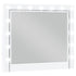 Eleanor White Rectangular Mirror with Light - 223564 - Bien Home Furniture & Electronics
