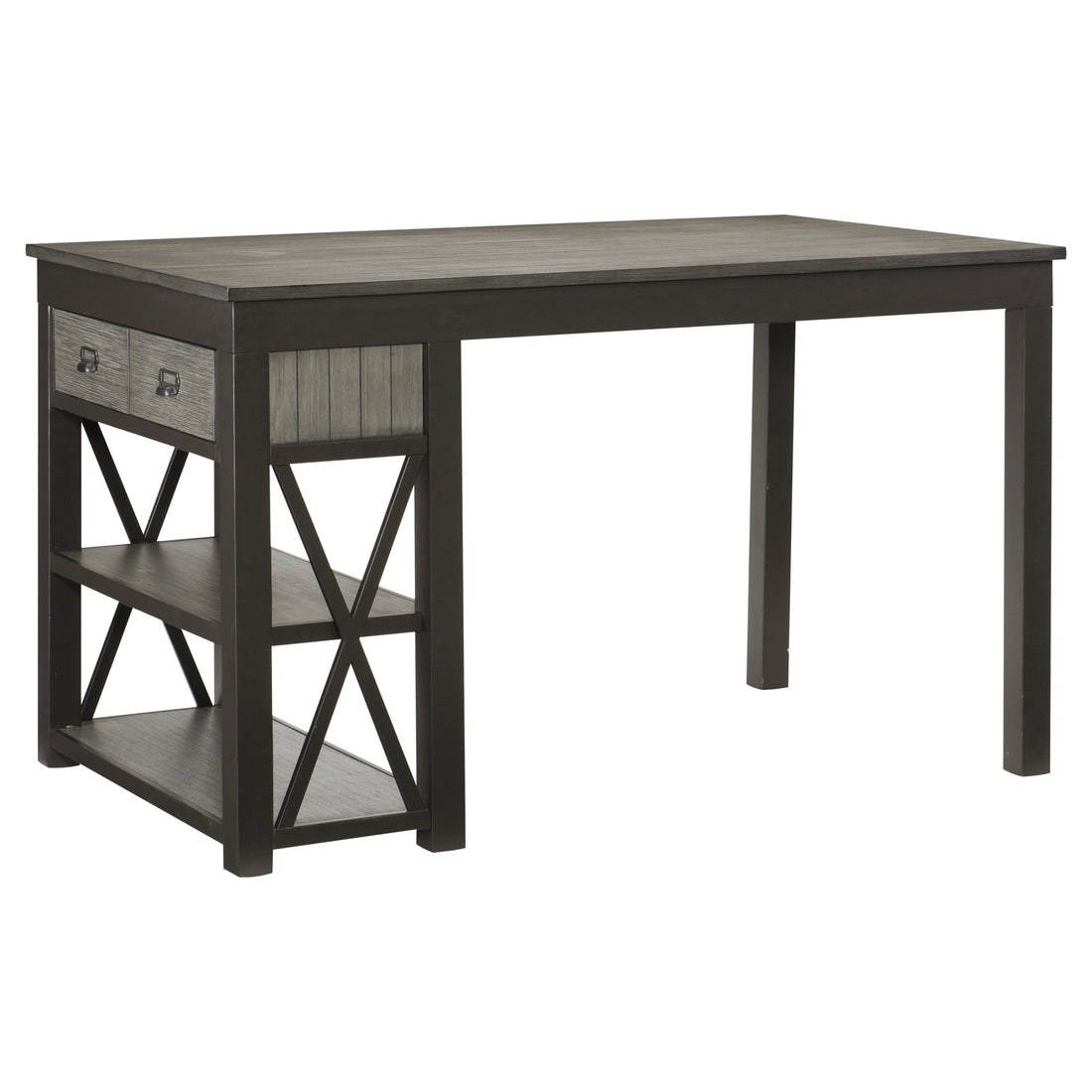 Elias Gray Counter Height Table - 5772-36* - Bien Home Furniture &amp; Electronics