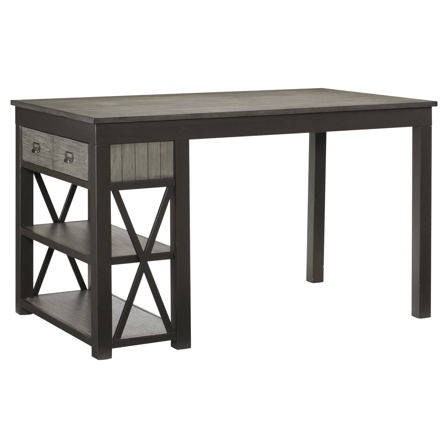 Elias Gray Counter Height Table - 5772-36* - Bien Home Furniture &amp; Electronics