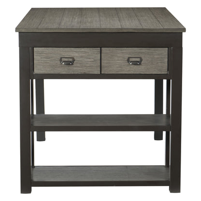 Elias Gray Counter Height Table - 5772-36* - Bien Home Furniture &amp; Electronics