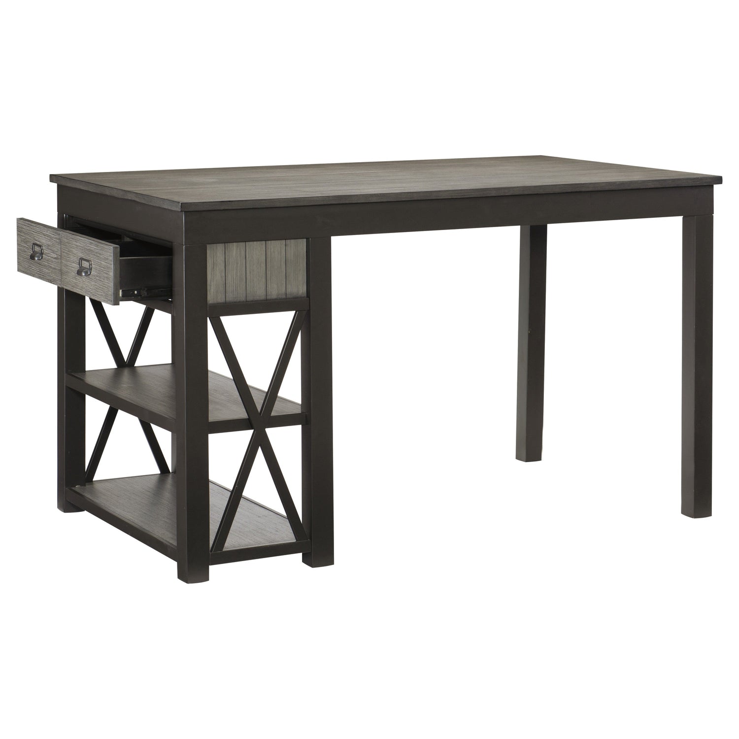Elias Gray Counter Height Table - 5772-36* - Bien Home Furniture &amp; Electronics