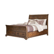 Elk Grove California King Storage Bed Vintage Bourbon - 203891KW - Bien Home Furniture & Electronics