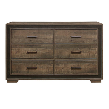 Ellendale Authentic Mahogany Dresser - 1695-5 - Bien Home Furniture &amp; Electronics