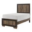 Ellendale Authentic Mahogany Twin Panel Bed - SET | 1695T-1 | 1695T-3 - Bien Home Furniture & Electronics
