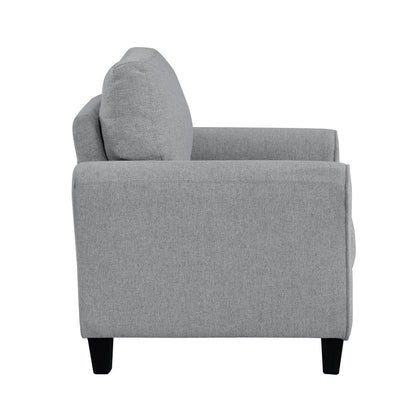 Ellery Dark Gray Chair - 9209DG-1 - Bien Home Furniture &amp; Electronics