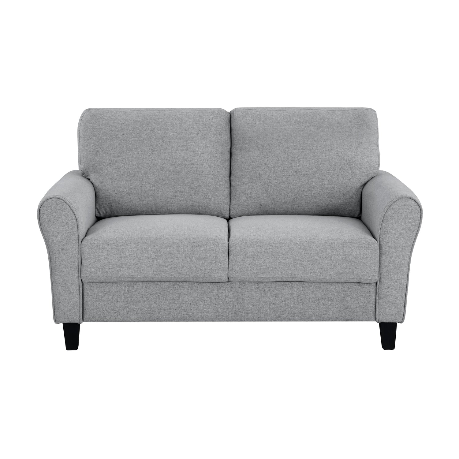 Ellery Dark Gray Loveseat - 9209DG-2 - Bien Home Furniture &amp; Electronics