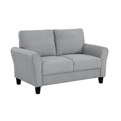 Ellery Dark Gray Loveseat - 9209DG-2 - Bien Home Furniture &amp; Electronics