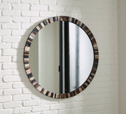 Ellford Black/Brown/Cream Accent Mirror - A8010310 - Bien Home Furniture & Electronics